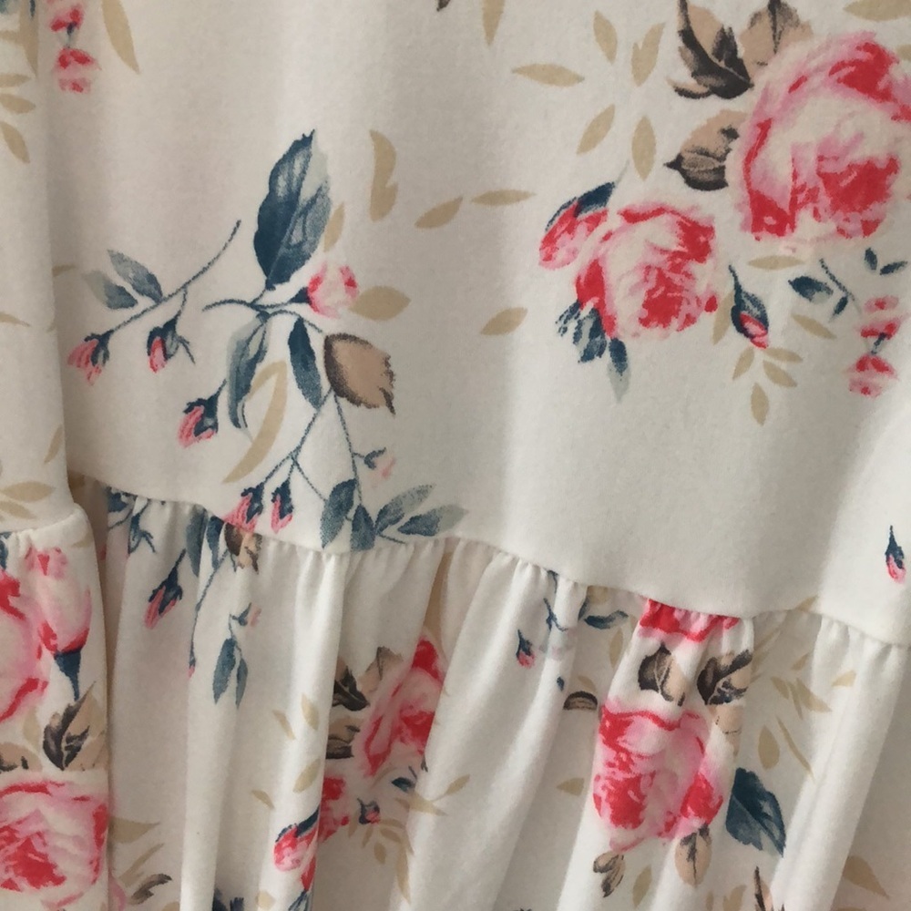 FINAL! BLOOMCHIC HI-LOW FLORAL BLOUSE SIZE 14-16 NWT - Picture 7 of 8